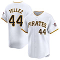 Pittsburgh Pirates #44 Rowdy Tellez White FEDASGOGE Home Limited Stitched Jersey