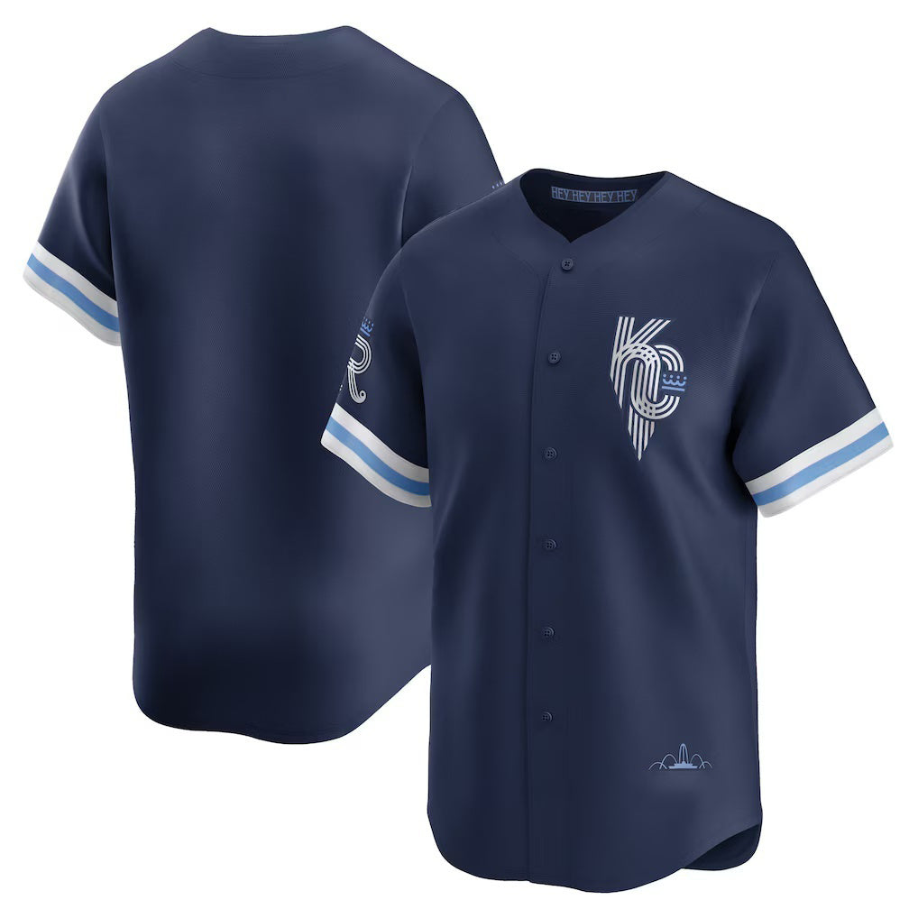 Kansas City Royals Navy FEDASGOGE City Connect Limited Jersey