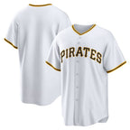 Pittsburgh Pirates White FEDASGOGE Home Replica Team Jersey