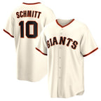 San Francisco Giants #10 Casey Schmitt Cream FEDASGOGE Home Replica Jersey