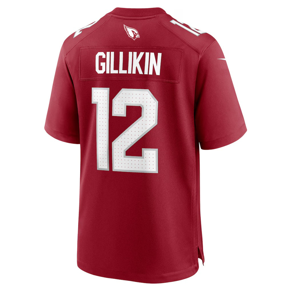 A.Cardinals #12 Blake Gillikin Cardinal FEDASGOGE Team Game Jersey