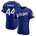 Los Angeles Dodgers #44 Andy Pages Player Royal FEDASGOGE City Connect Elite Home Stitched Jerseys