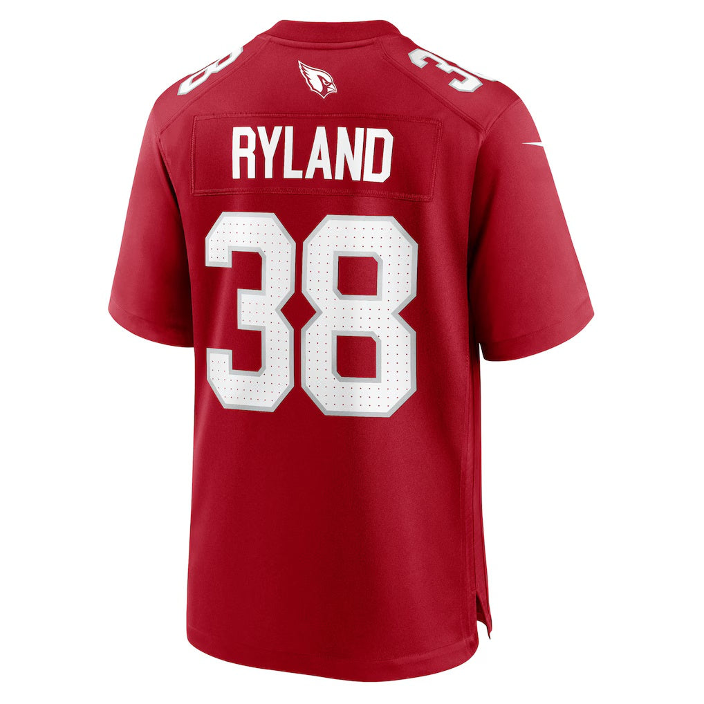 A.Cardinals #38 Chad Ryland Cardinal FEDASGOGE Team Game Jersey