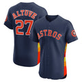 Houston Astros #27 Jose Altuve Navy FEDASGOGE Alternate 2 Elite Player Jersey
