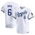 Kansas City Royals #6 Jonathan India Player White FEDASGOGE Alt Limited Home Stitched Jerseys