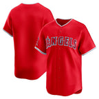 Los Angeles Angels Red FEDASGOGE Alternate Limited Jersey