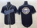 Kansas City Royals Team Big Logo 2026 Fashion Replica Black FEDASGOGE Out Stitched Jersey