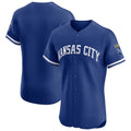 Kansas City Royals Royal FEDASGOGE Alternate Vapor Premier Elite Patch Jersey