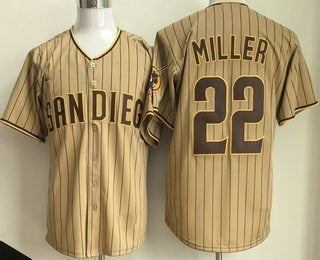 San Diego Padres #22 Mason Miller Khaki FEDASGOGE Limited Jersey