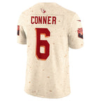 A.Cardinals #6 James Conner Natural FEDASGOGE 2025 Rivalries Collection Limited Jersey