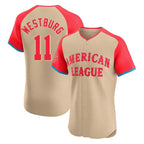 Baltimore Orioles #11 Jordan Westburg Player Cream FEDASGOGE American League All-Star Limited Elite Home Game Stitched Jerseys
