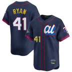Minnesota Twins #41 Joe Ryan Player Navy FEDASGOGEAll-star Game Limited Home Stitched Jerseys