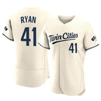 Minnesota Twins #41 Joe Ryan Player Cream FEDASGOGEHome Limited Elite Stitched Jerseys