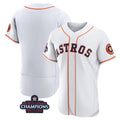 Houston Astros Blank White FEDASGOGE 2022 World Series Champions Flex Base Stitched Jersey