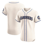 Seattle Mariners Cream FEDASGOGE Alternate Elite Jersey