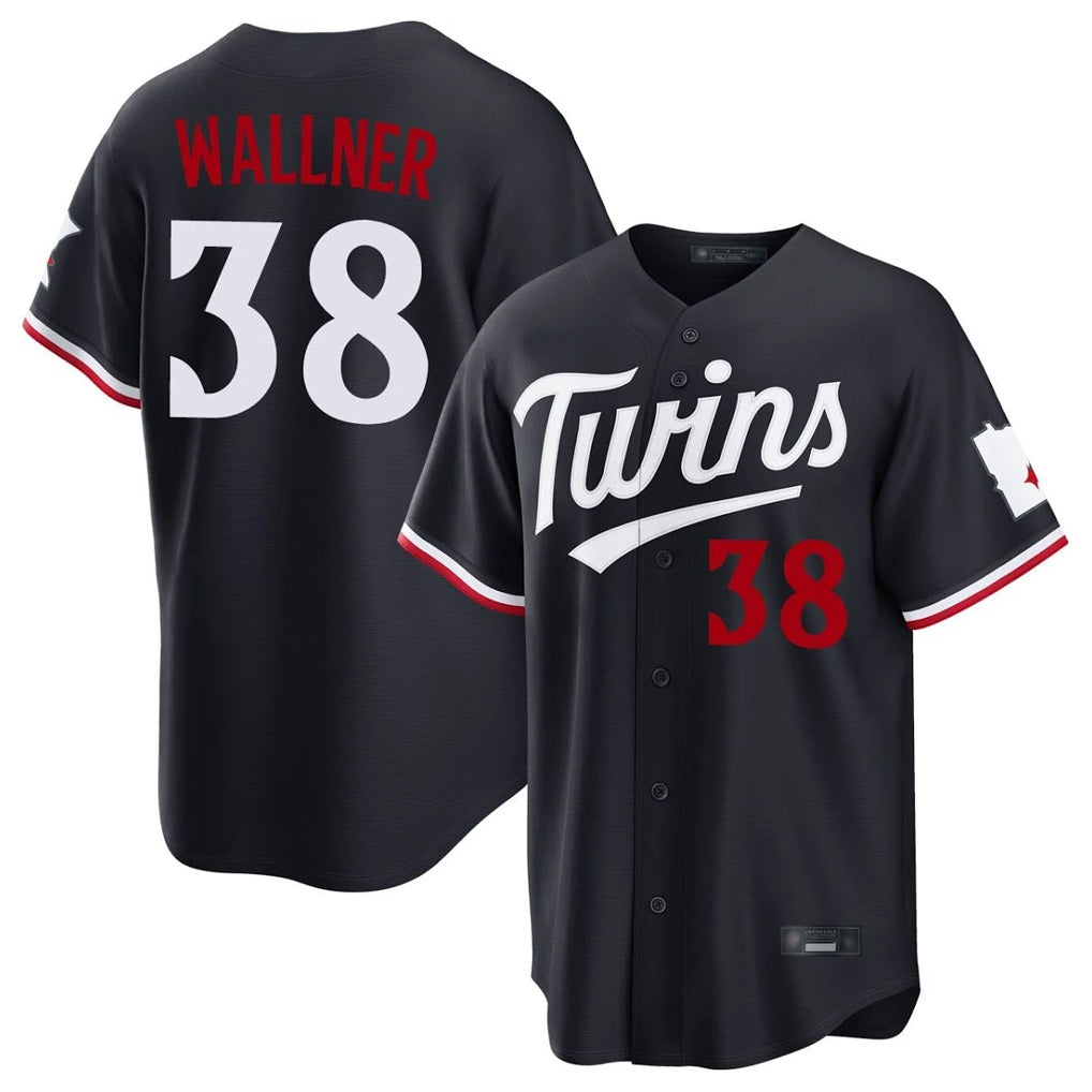 Minnesota Twins #38 Matt Wallner Player Navy FEDASGOGEHome Game Stitched Jerseys