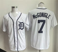 Detroit Tigers #7 Kevin McGonigle White FEDASGOGE Cool Base Stitched Jersey