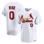 St. Louis Cardinals #0 Masyn Winn White FEDASGOGE Home Limited Jersey