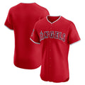 Los Angeles Angels Red FEDASGOGE Alternate Elite Jersey