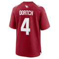 A.Cardinals #4 Greg Dortch Cardinal FEDASGOGE Team Game Jersey