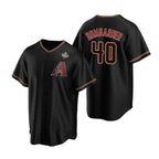 Arizona Diamondbacks #40 Madison Bumgarner Black FEDASGOGE 2023 World Series Cool Base Stitched Jersey