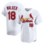 St. Louis Cardinals #18 Jordan Walker White FEDASGOGE Home Limited Player Jersey