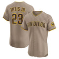 San Diego Padres #23 Fernando Tatis Jr. Khaki FEDASGOGE Sand Elite Jersey