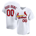 Custom St. Louis Cardinals White FEDASGOGE Home Limited Jersey