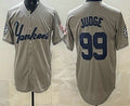 New York Yankees #99 Aaron Judge Grey FEDASGOGE Limited Jersey