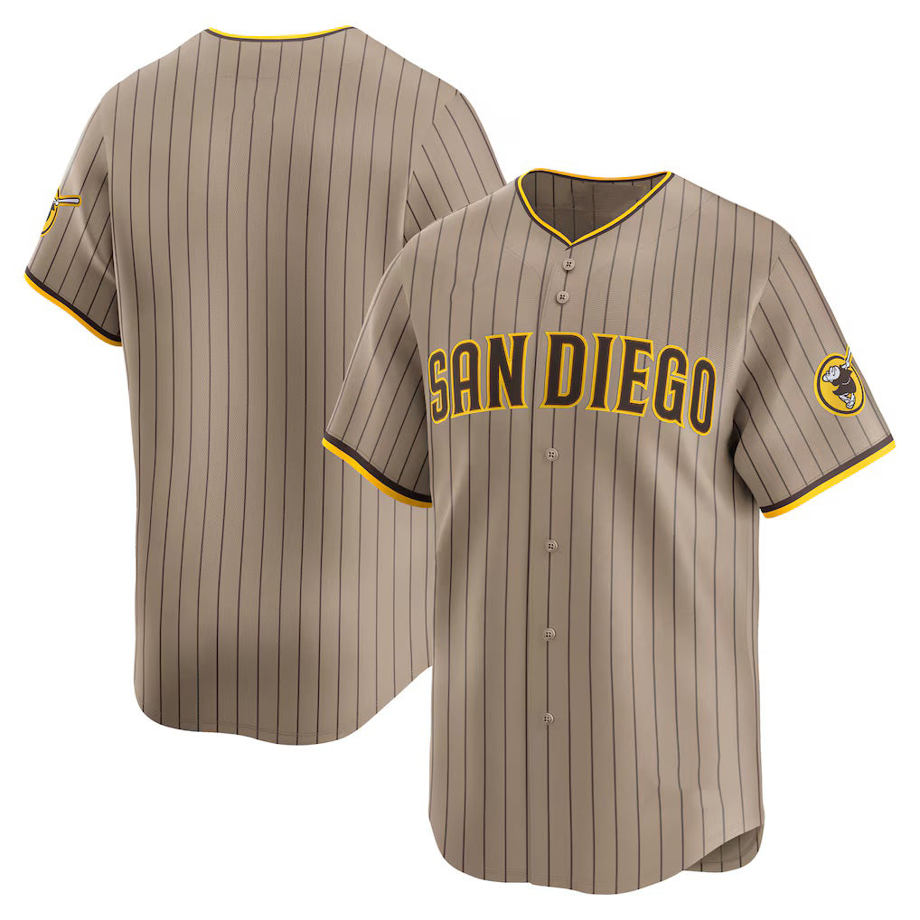 San Diego Padres Khaki FEDASGOGE Alternate Limited Jersey