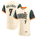 Baltimore Orioles #7 Jackson Holliday Player Cream FEDASGOGE 2026 City Connect Limited Elite Home Game Stitched Jerseys