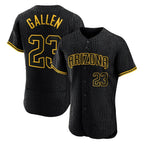 Arizona Diamondbacks #23 Zac Gallen Player Black FEDASGOGE Snake Skin City Limited Elite Home Game Stitched Jerseys