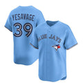 Toronto Blue Jays #39 Trey Yesavage Powder Blue FEDASGOGE Player Jersey