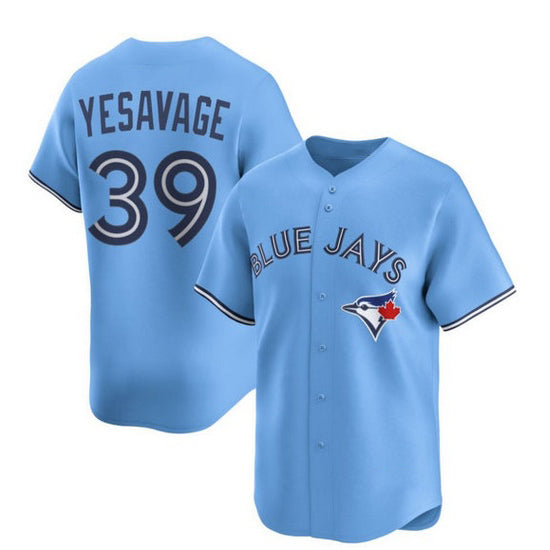 Toronto Blue Jays #39 Trey Yesavage Powder Blue FEDASGOGE Player Jersey