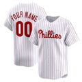 Custom Philadelphia Phillies White FEDASGOGE HHome Limited Jersey