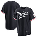 Minnesota Twins Blank Player Navy FEDASGOGEHome Game Stitched Jerseys