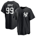 New York Yankees #99 Aaron Judge Black FEDASGOGE Lights Out Limited Stitched Jersey
