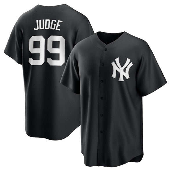 New York Yankees #99 Aaron Judge Black FEDASGOGE Lights Out Limited Stitched Jersey