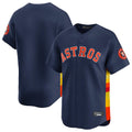 Houston Astros Blank Player Navy FEDASGOGE Home Limited Stitched Jerseys
