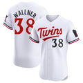 Minnesota Twins #38 Matt Wallner Player White FEDASGOGEHome Limited Elite Stitched Jerseys