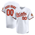Custom Baltimore Orioles White FEDASGOGE Home Limited Jersey