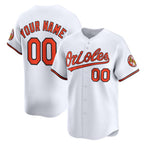 Custom Baltimore Orioles White FEDASGOGE Home Limited Jersey