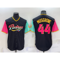 San Diego Padres #44 Joe Musgrove Black FEDASGOGE 2022 City Connect Cool Base Stitched Jersey