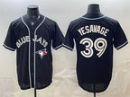 Toronto Blue Jays #39 Trey Yesavage 2026 Fashion Replica Black FEDASGOGE Out Stitched Jersey